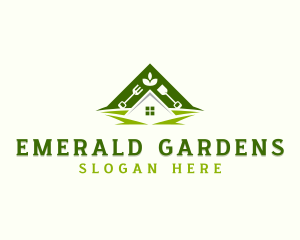 Residential Gardening Tools logo design