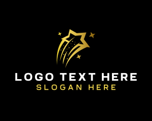 Luxury - Cosmic Gold Star logo design