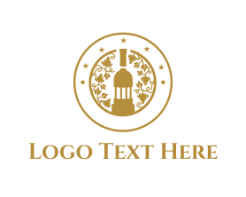 Gold Circle Logos Gold Circle Logo Maker Brandcrowd