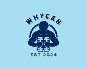 Bodybuilding Fitness Gym Logo