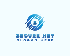 Cybersecurity - Tech Developer Company logo design