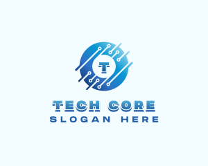 Tech Developer Company logo design