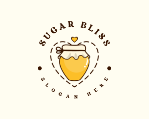 Sweet - Honey Sweet Jar logo design