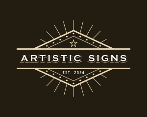 Signage - Star Vintage Signage Marquee logo design