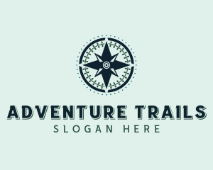 Traveler Compass Expedition logo design