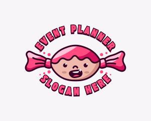 Cartoon - Candy Girl Confectionery logo design