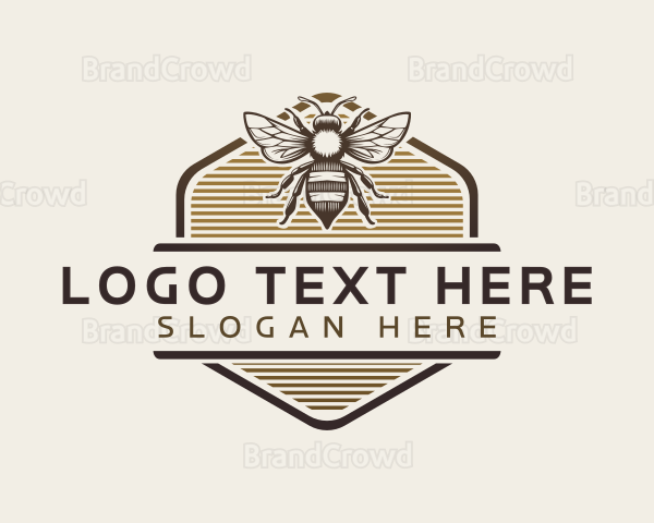 Bee Honey Farm Logo