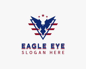 Veteran Military Eagle logo design