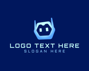 Artificial Intelligence - Cyber Tech Robot logo design