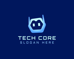 Cyber Tech Robot logo design