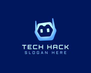 Cyber Tech Robot logo design