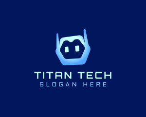 Cyber Tech Robot logo design