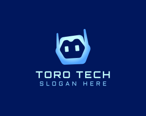 Cyber Tech Robot logo design