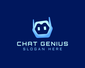 Chatbot - Cyber Tech Robot logo design