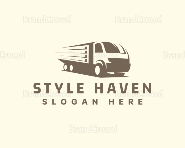 Transportation Truck Delivery Logo