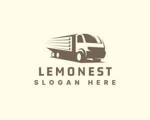 Logistics - Transportation Truck Delivery logo design