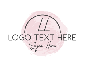 Watercolor - Elegant Feminine Watercolor logo design