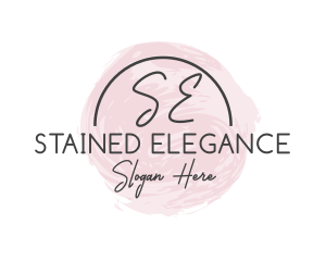 Elegant Feminine Watercolor logo design