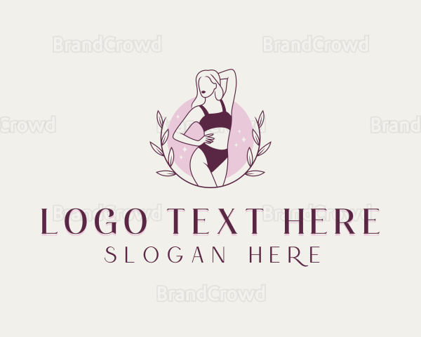 Woman Lingerie Boutique Logo