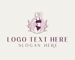 Woman Lingerie Boutique Logo