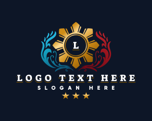 Lapu Lapu - Filipino Sun stars logo design