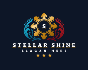 Filipino Sun stars logo design