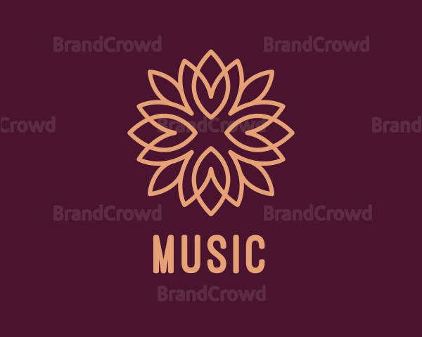 Organic Flower Spa Cosmetics Logo