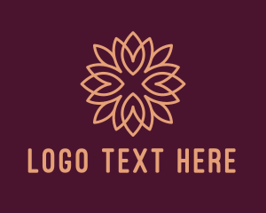 Accessories - Organic Flower Spa Cosmetics logo design