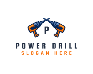 Drill - Drill Maintenance Builder logo design