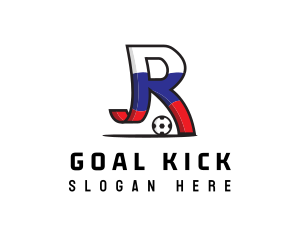 Soccer - Letter R Soccer logo design