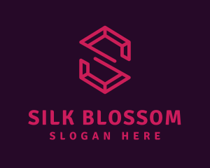 Modern Letter S Ruby logo design