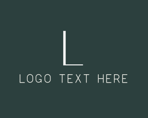 Script - Generic Simple Firm logo design