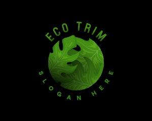 Nature Eco Leaves logo design