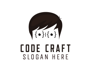Geek Code Programmer  logo design