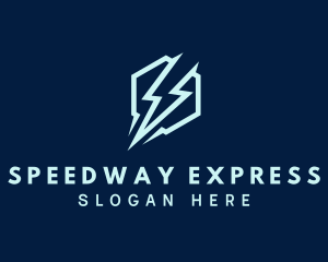 Lightning Bolt Express logo design