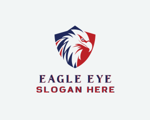 Eagle Bird Shield logo design