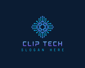 Network Circuit Tech logo design