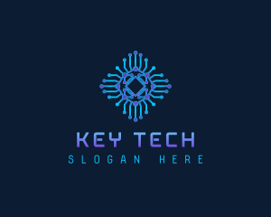 Network Circuit Tech logo design