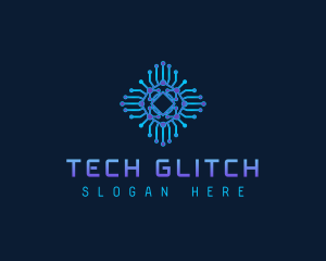 Network Circuit Tech logo design