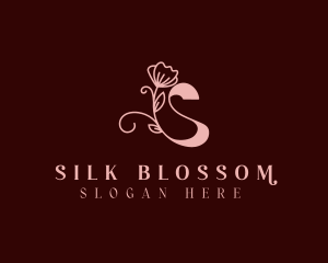 Feminine Floral Letter S logo design