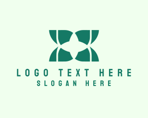 Vegan - Organic Leaf Garden logo design