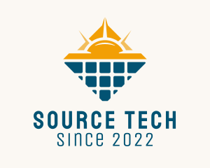 Source - Solar Energy Power logo design