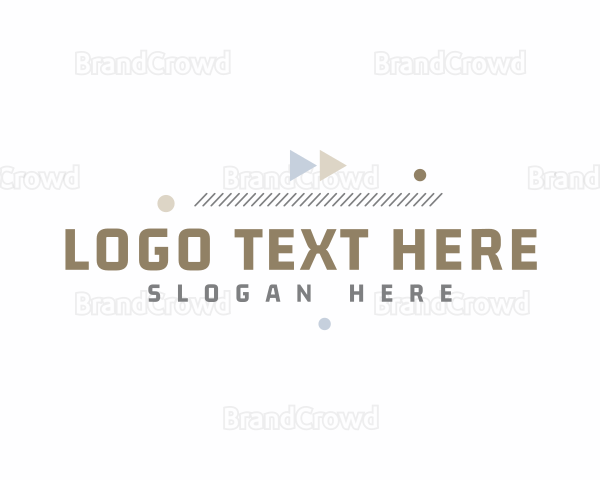 Geometric Shapes Business Logo