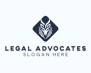 Wolf Law Firm logo design