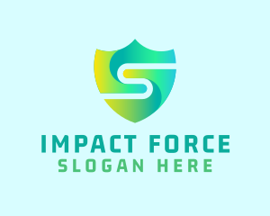 Influence - Cyber Security Letter S logo design