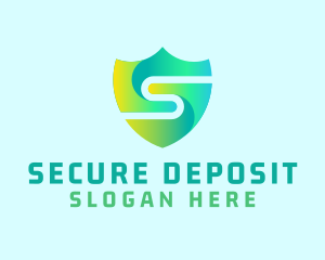 Cyber Security Letter S logo design