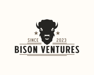 Buffalo Meat Steakhouse logo design