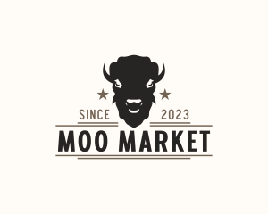 Buffalo Meat Steakhouse logo design