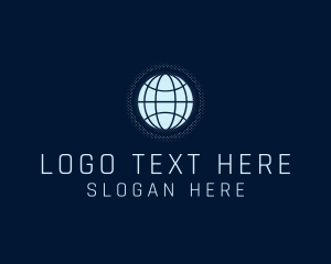 Globe - Digital Global Tech logo design