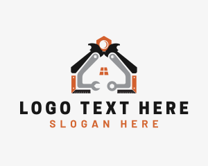 Industry - House Handyman Tools logo design